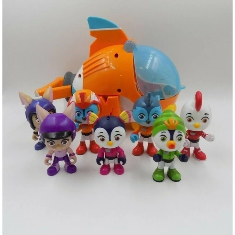 Hasbro Top Wing Swift's Flash Wing Rescue Vehicle‎ and Other Figures Lot
